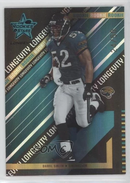 2004 Leaf Rookies & Stars Longevity Rookie Emerald /75 Daryl Smith #142 RC - Image 1 of 2