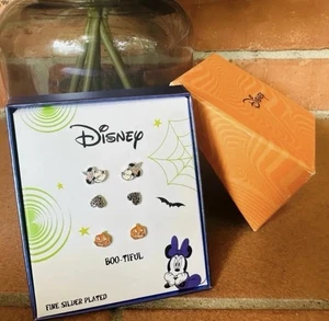 Disney halloween earrings Minnie Mouse pumpkins mini viral trending - Picture 1 of 2