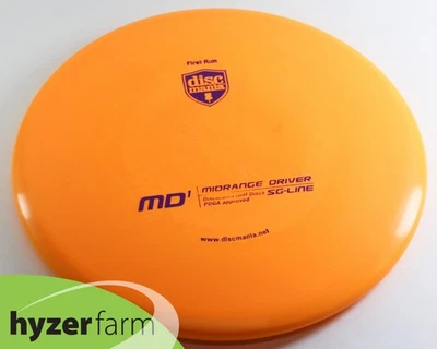 Discmania/INNOVA BRAND NEW 1ST RUN SG-Line MD1 174.8g RARE/OOP! Hyzer Farm L58 - Image 1 of 2