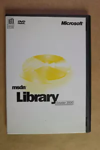 Microsoft MSDN Library October 2000 DVD - Picture 1 of 3
