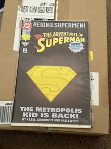 Adventures Of Superman 501 Unread  DC Comics - Picture 1 of 3