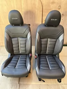 MITSUBISHI L200 LEATHER BARBARIAN SVP FRONT SEATS BRAND NEW WARRIOR #000 - Picture 1 of 8