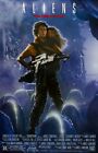 Póster de la película Aliens 11 x 17 pulgadas - Sigourney Weaver poster, Alien poster