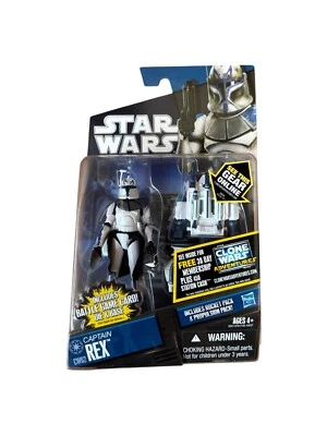 Star Wars Clone Wars Captain Rex CW62 Hasbro NIB - Image 1 of 3