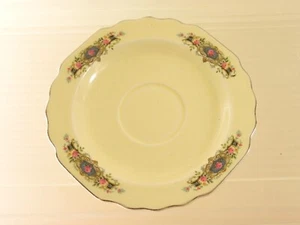 Lido W.S. George Canarytone Rosa Rose mit blauer Untertasse Tasse Teller 6" - Bild 1 von 3
