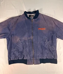 RARE Disney Made in USA 40 Years Adventure Bomber Jacket Sz Lg Vtg Indiana Jones - Picture 1 of 10