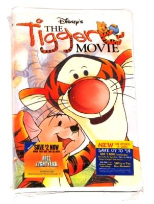 The Tigger Movie VHS 2000 Brand New Factory Sealed - Image 1 of 4