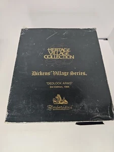 Dept 56 Heritage Dickens Village Deadlock Arms 3rd Ed 1994 - Picture 1 of 4