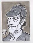 2013 Cult Stuff The Adventures Of Sherlock Holmes Sketch Card Adam Talley 1/1 O