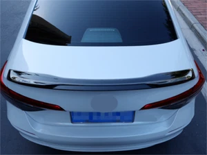 Alerón trasero maletero alerón labio trasero para Honda Civic 2022-2025 negro brillante sedán - Imagen 1 de 4