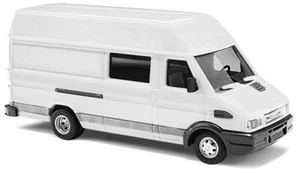 BUSCH Modello Auto Kit 1:87/H0 Transporter, Scatola Iveco Daily, Bianco #60270 - Foto 1 di 2