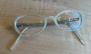Adrienne Vittadini  AV585 Women’s Cream Oval Eyeglasses 140-49-17 - Picture 1 of 7