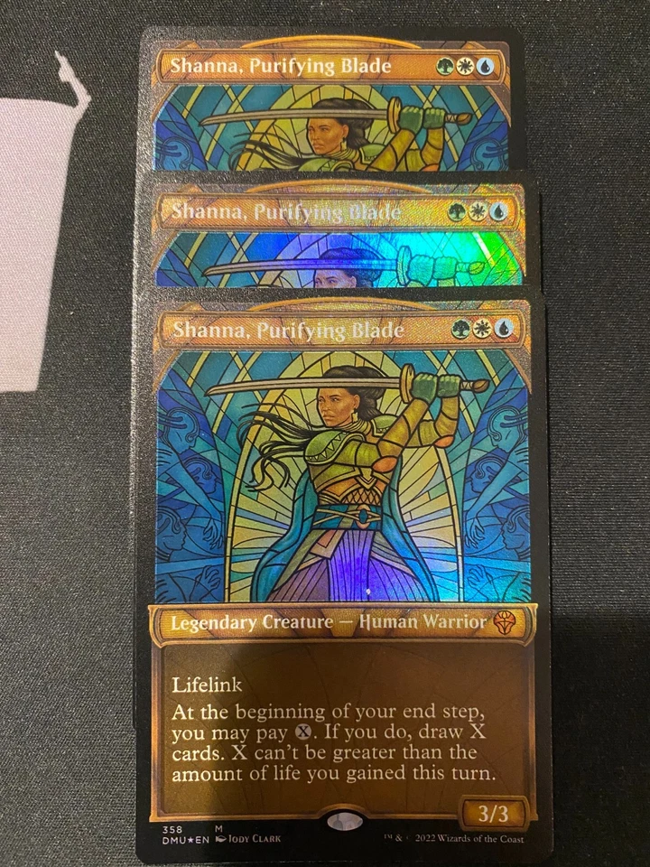 MTG Dominaria United Shanna Purifying Blade Textured Foil - Image 1 of 1