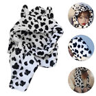 Plush Cow Scarf Student Scarves for Women Dressy Cap