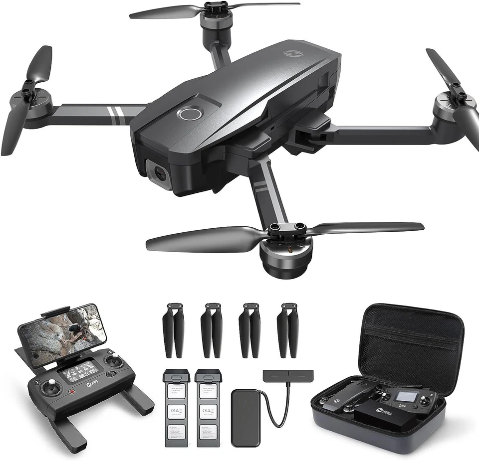 Holy Stone HS720 RC Drone With 4K HD Camera Brushless Foldable Quadcopter 52 Min