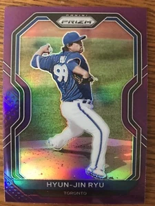 2021 Panini Prizm Purple Hyun-Jin Ryu Toronto Blue Jays - Picture 1 of 1