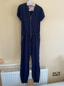 Ted Baker Girls Navy Summer Jumpsuit Age 12years  - Picture 1 of 9