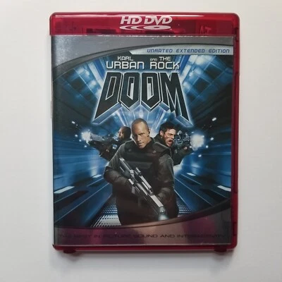 Doom Movie HD DVD 2006 Unrated Extended Edition The Rock Pike Urban - Image 1 of 4