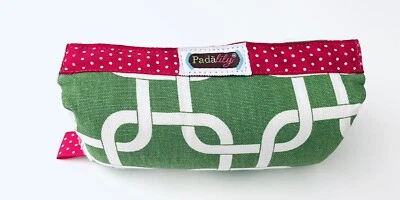 Almohadilla de cojín para mango de asiento de coche Padalily patrón rosa verde usada en excelente estado Foto 1 de 4