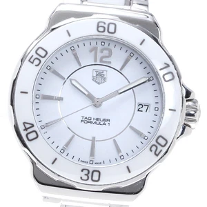 TAG HEUER Formula 1 WAH1211 Date white Dial Quartz Ladies Watch_863957 - Picture 1 of 6