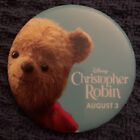Disney 2018 Christopher Robin Film Winnie Pooh Promotion 3" Knopf Pinback