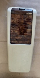 Caja de almacenamiento consola central tapa enrollable Mercedes W124 92-95 1246800852 OEM beige - Imagen 1 de 5