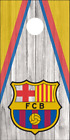 FC Barcelona (2PCS) Cornhole Board Wraps Decals Vinyl Sticker