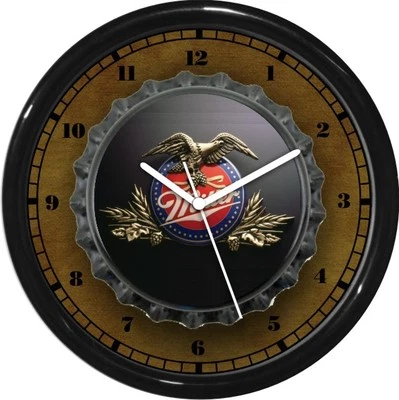 CLOCKS AND CABOODLE Miller High Life Beer Wall 10" Clock Man Cave Den Rec Room