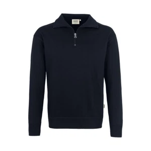 HAKRO Zip-Sweat-Shirt PREMIUM 451 schwarz - Bild 1 von 1