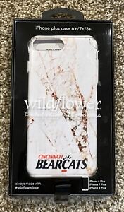 New University of Cincinnati Bearcats Wildflower Cases iPhone 6/7/8 Retail $35