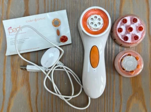 Clarisonic Pedi complete set device-charger-file-brush-manual tested works EUC - Picture 1 of 4
