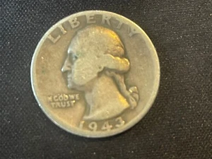1943 Washington Quarter - Picture 1 of 2