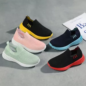 2025 Kinder Stoff Schuhe Hausschuhe Klett Sneaker Freizeit Kita Sportschuhe DEU - Bild 1 von 11