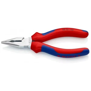 Knipex 145mm Chrome Needle Nose High Leverage Combination Cutting Pliers 0825145 - Bild 1 von 5