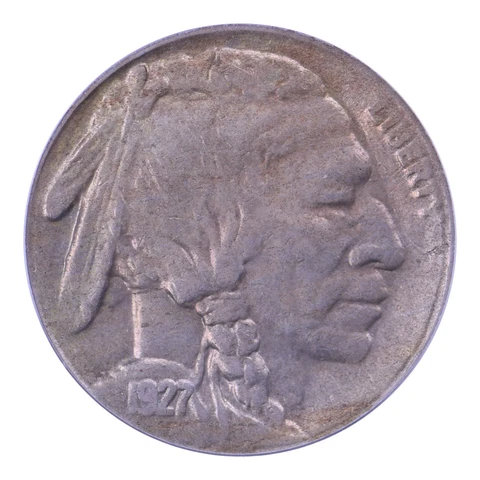 1927-S Buffalo Nickel PCGS AU58 Cover