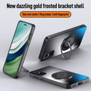 Für Infinix GT 30 Pro, Luxus Hybrid Magnet Ring Halter Ständer Etui Abdeckung - Bild 1 von 22
