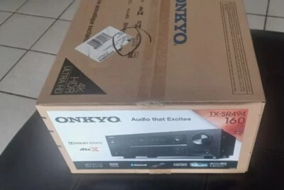 Brand New W 2 Years Warranty Onkyo TX-SR494 7.2-Channel A/V Receiver - Image 1 of 3