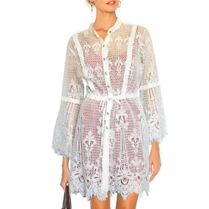 COLLEEN LOPEZ Vintage Look Trompetenärmel Kleid Spitzenkleid Oberkleid NEU Gr.44 - Bild 1 von 3