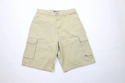 De colección DC Shoes Skateboarding Hombres 32 Desteñidos Sueltos Carga Pantalones Cortos Beige Algodón Foto 1 de 4