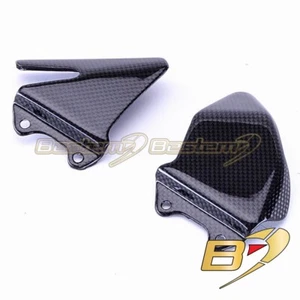 2010-2016 Agusta F4 Heel Guard Rearset Foot Peg Plate Fairing Carbon Fiber - Picture 1 of 4