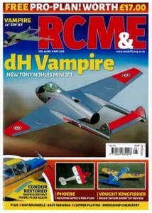 RCM&E (UK) Magazine Vol 66 No 5 May 2023/ DH VAMPIRE - Picture 1 of 3