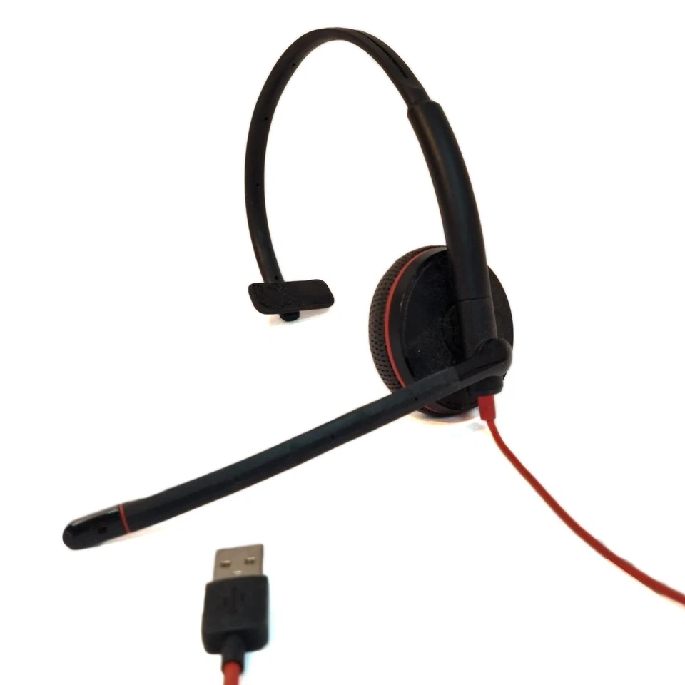 Cuffie Plantronics Blackwire C3215 Mono Con Cancellazione Del Rumore USB-A 3.5mm - Immagine 1 di 1