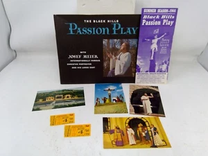 1966 The Black Hills Passion Play Spielzettel - mit Postkarten Ticket Stubs Broschüre - Bild 1 von 11