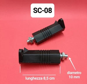 COPPIA SUPPORTI IN GOMMA FRECCE CEV PER CAGIVA MALAGUTI HONDA GUZZI TRIUMPH - Imagen 1 de 9