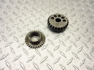 2007 07-08 Kawasaki ZX6R ZX6 Ninja ZX600P Starter Gears Starting Gear Lot OEM - Picture 1 of 11