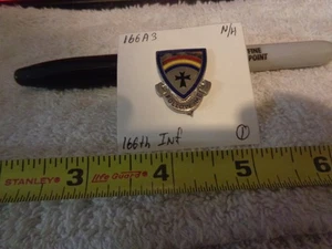 166th Infantry NH Unit Crest, DI, DUI Pinback (DRAW#H8) - Picture 1 of 1
