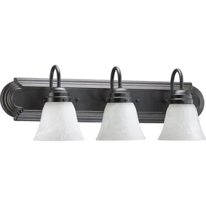 Quorum International 5094-3-195 Fort Worth Bathroom Vanity Light Old World - Picture 1 of 1