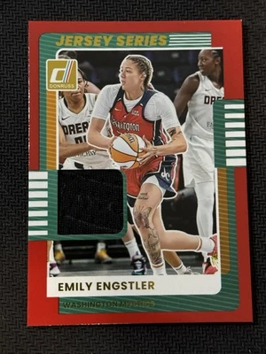 Emily Engstler -  2025 panini WNBA donruss Jersey Series Red Patch #10 - Image 1 of 2