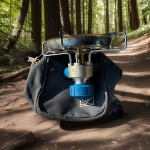 Camping Gaz Bleuet S200 Portable Folding Stove Vintage Single Burner Butane Gas - Picture 1 of 6