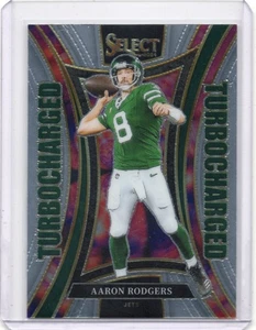 Panini Select 2024 - turboalimentado Aaron Rodgers #8 New York Jets - Imagen 1 de 2